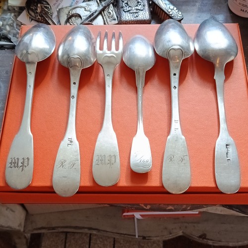 Lot couverts argent massif 5 - lot,