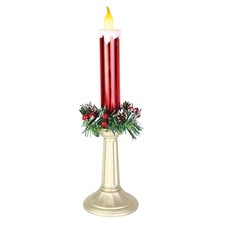Enesco Lit Flameless Candle Sti