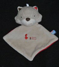 🍀Doudou Plat Ecureuil SUCRE