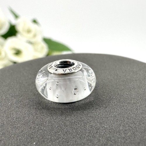 Charm pandora verre murano - charm, de
