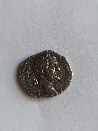 Monnaie romaine denier septime - monnaie,