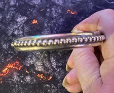 BEAU BRACELET JONC ARGENTÉ