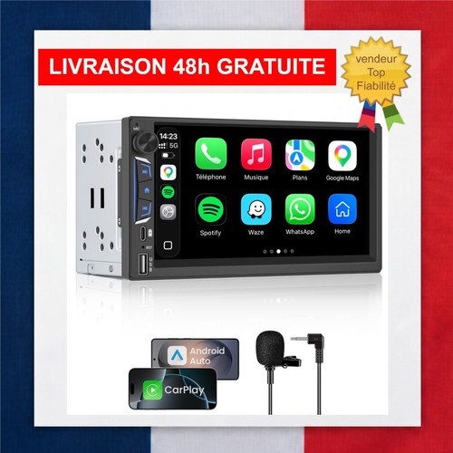 Autoradio din bluetooth - bluetooth, 7"
