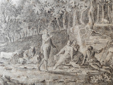 Dessin ancien, mine de plomb