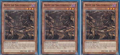 3x nuée de - yu-gi-oh!,