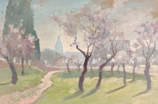 Jolie Peinture Sur Carton Le