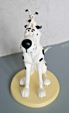 ASTERIX grande figurine Idéfix et le chien danois ATLAS 2000