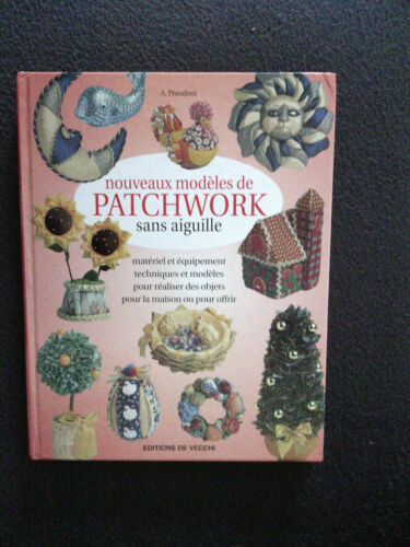 Livre patchwork sans aiguille - livre,