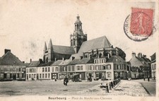 BOURBOURG - PLACE DU MARCHE AUX CHEVAUX