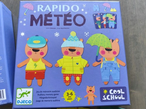 Jeu djeco rapido - rapido, météo
