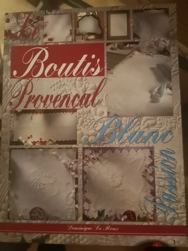 Boutis provencal blanc - boutis, provencal..blanc
