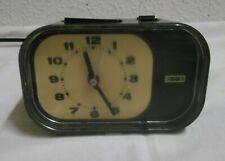 50s 60s ESGE Electric Plastic Table Clock Alarm Clock 50s 60s Vintage