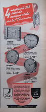 1955 PRESS ADVERTISEMENT THE 4 GIFT IDEAS JAZ STIBRIC COTIC TORPIC COLMIC.