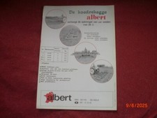 OLD ADVERTISING BROCHURE HERSES ALBERT IN DUTCH
