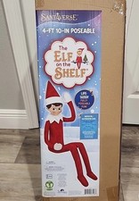 5 FT  POSEABLE ELF ON THE SHELF INDOOR/OUTDOOR CHRISTMAS DECOR GIANT ELF!!