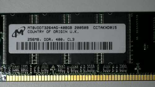 Lot mémoire micron - lot, de