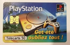 Sony PlayStation 1 PS1 Phone Card Telecard