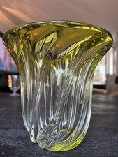 Grand vase en cristal Val