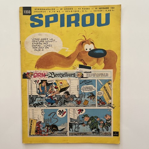 Spirou hebdomadaire 1233 - hebdomadaire, n°