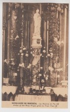 Notre-Dame de Montreal, Quebec, Canada. A Side Altar of the Rosary. Vintage