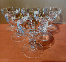 lot 6 coupes flutes champagne