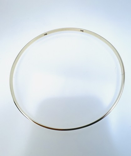 Jonc bracelet cercle fixe - cercle, or