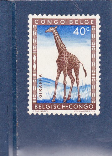 Congo belge timbre - belge,