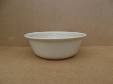 GIEN Antique Round Hollow Dish Earthenware Bowl Ivory No Creil and Montereau