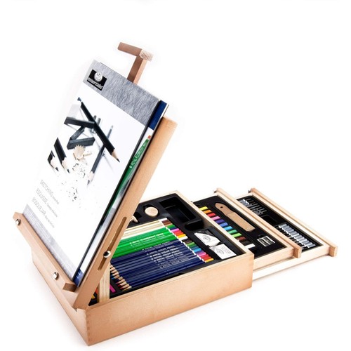 Coffret chevalet artiste - chevalet, d'artiste