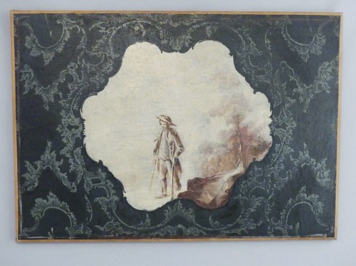 Tableau boiserie de - de,