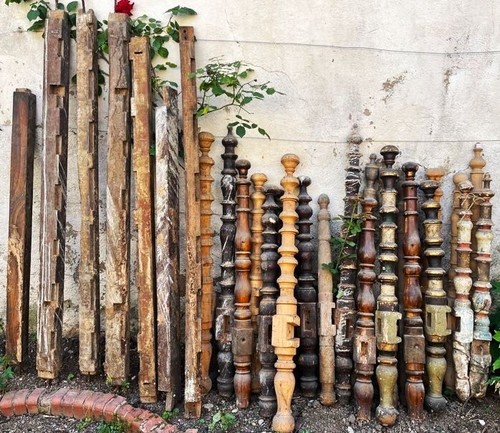 Grand lot antiques colonnes - lot,