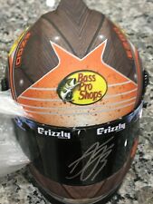 AUSTIN DILLON RICHARD CHILDRESS RACING RARE BASS PRO SHOPS SIGNED MINI HELMET