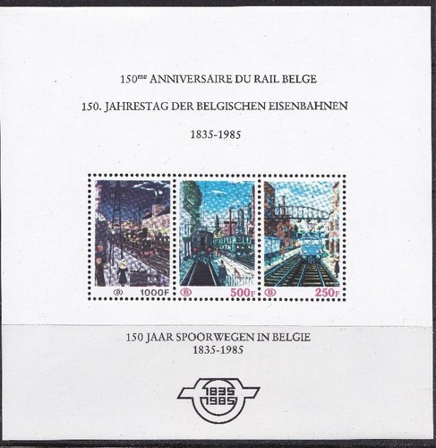 1985 belgium cob trbl4 train - -,