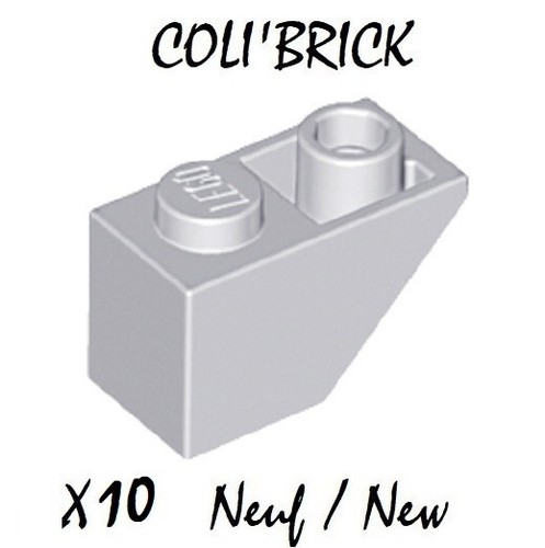 Lego 3665 10x brique toit - brique, /