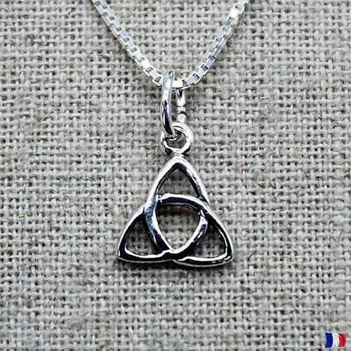Pendentif triquetra celtique - pendentif,
