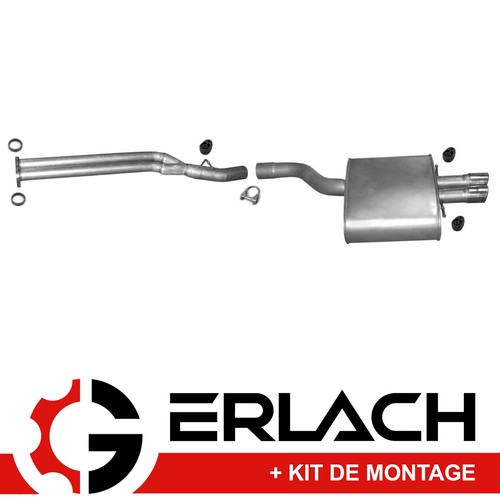 Echappement silencieux pour