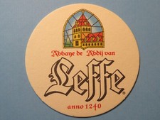 Bière dessous de Verre : Abbaye Leffe Belge Brewery; Supplémentaires Ne 0.25 S&H