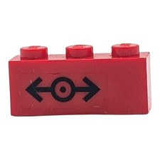 LEGO brique rouge 3622pb036