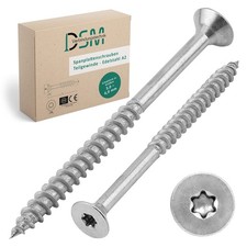 Chipboard screws Torx, stainless steel A2, partial thread, ETA approval, Ø 3.0-6.0 mm