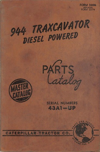 1961 caterpillar 944 tracteur - caterpillar,