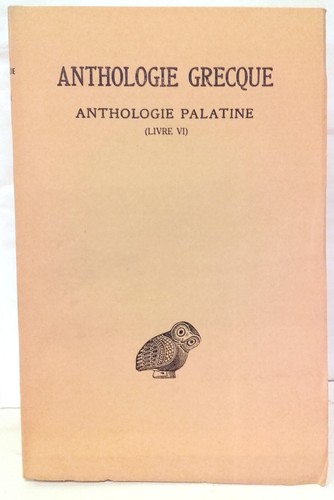 Anthologie grecque anthologie