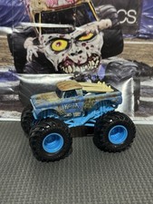 Monster Jam Big Kahuna Pickup Surf Boards Blue Wheels Loose Truck HTF 1/64