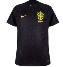 🤬Maillot Brésil COLLECTOR noir et dorée maillot TAILLE S Neuf 