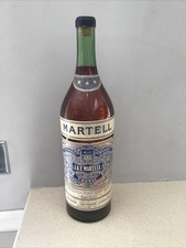MARTELL COGNAC Vintage Antique Bottle HUGE  23”  Display 1940's-50's