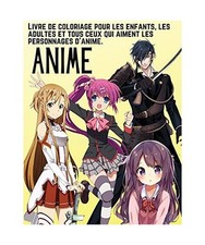 ANIME - Livre de coloriage
