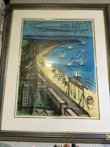 Bernard buffet plage - la,