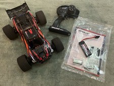Traxxas Orange Mini XRT VXL 3S GTR Long Shock Upgrade Aluminum Battery Strap RTR