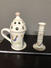 bougeoir photophore ancien