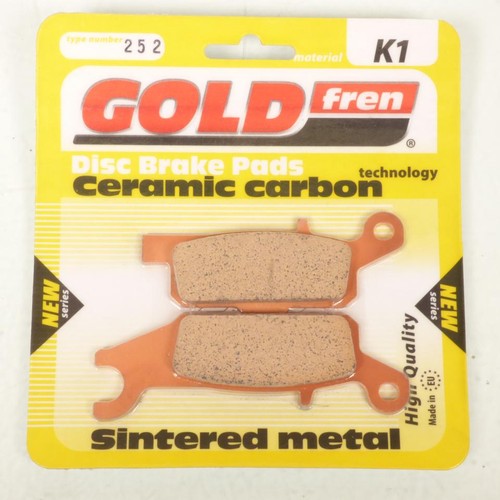 Plaquette frein gold - plaquette, fren