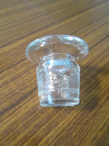Encrier verre pour pupitre - encrier,